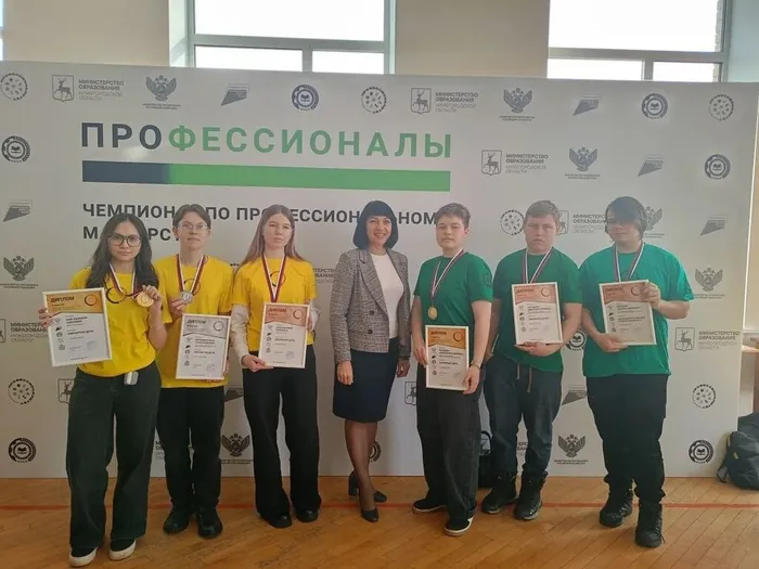 Победители и призеры с директором