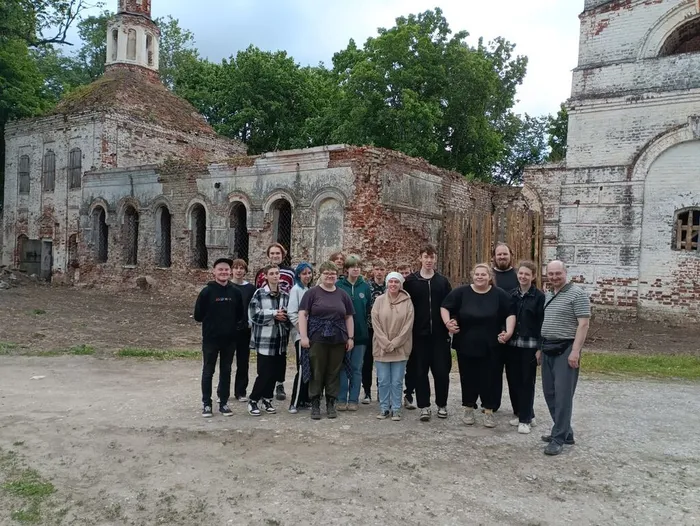 трудническая волонтёрская поездка студентов