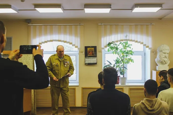 Встреча с ветеранами боевых действий в Афганистане и Чечне
